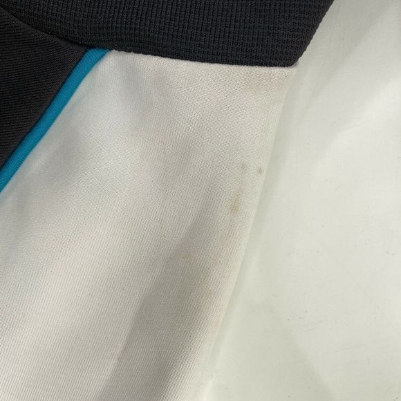 Jacksonville Jaguars Ladies Small Black White Full Zip Cropped Jacket Football - Picture 5 of 11